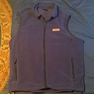 Navy Vineyard Vines Fleece Vest